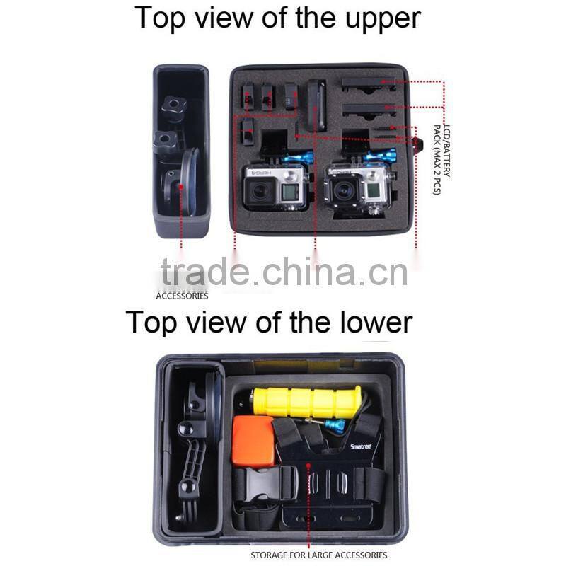 smatree gopros camera black case for go pro heros gopro4 /3/3+/2/1