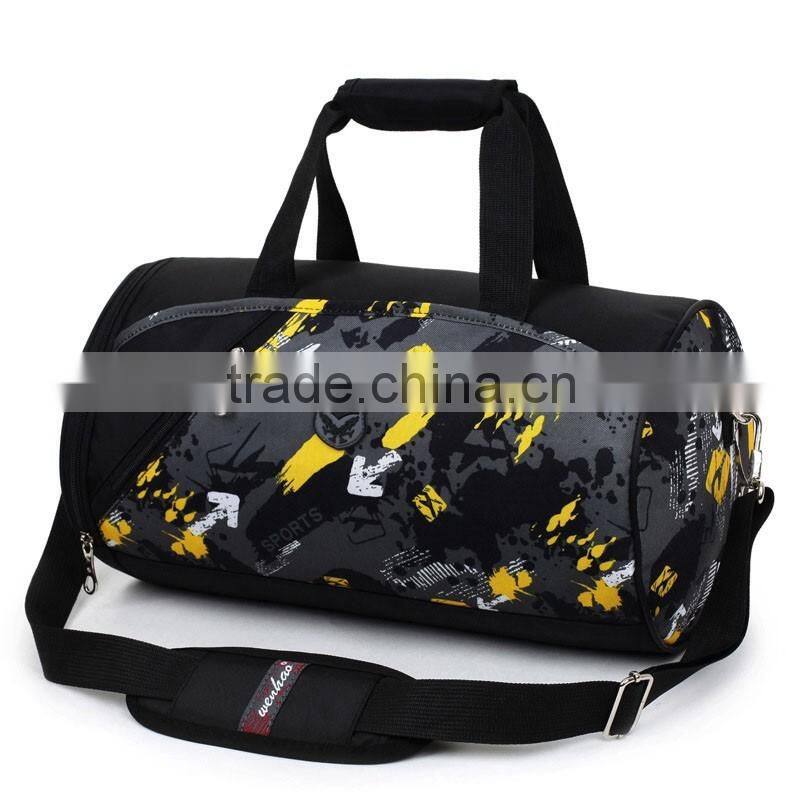 Travel bag duffle bag sport trendy bag with shoes compartment