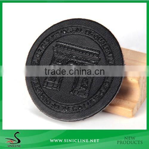 Sinicline 2016 hot selling high quality jeans leather label