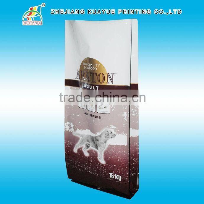 Customized New High Quality Dog Food Bag, Side Gusset Dog Food Bags, Plastic Dog Food Bag