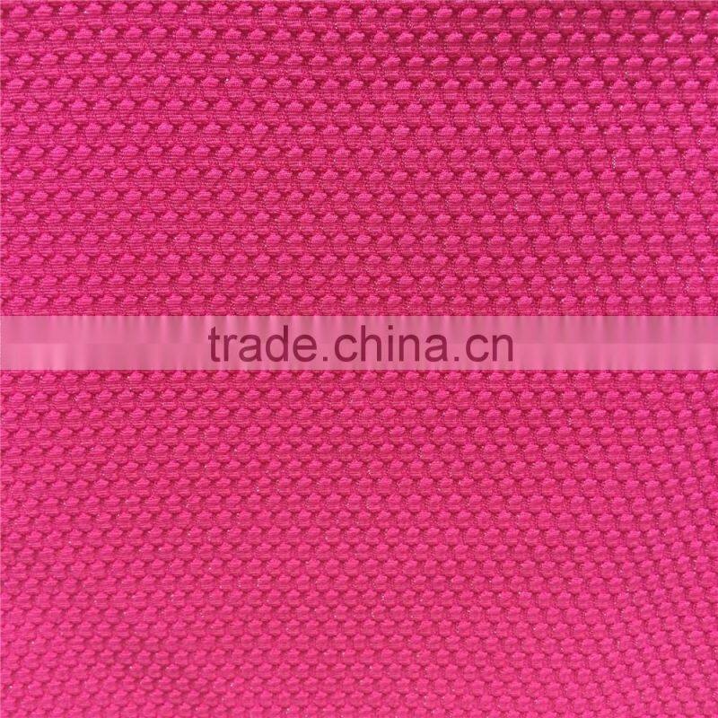 jiaxing popular knitted fabric DTY with sliver yarn bubble fabric