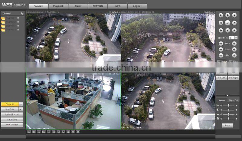 3.0Mp Ti DaVinci DSPWDR Water-Proof & Vandal-Proof IR Network Bullet Camera