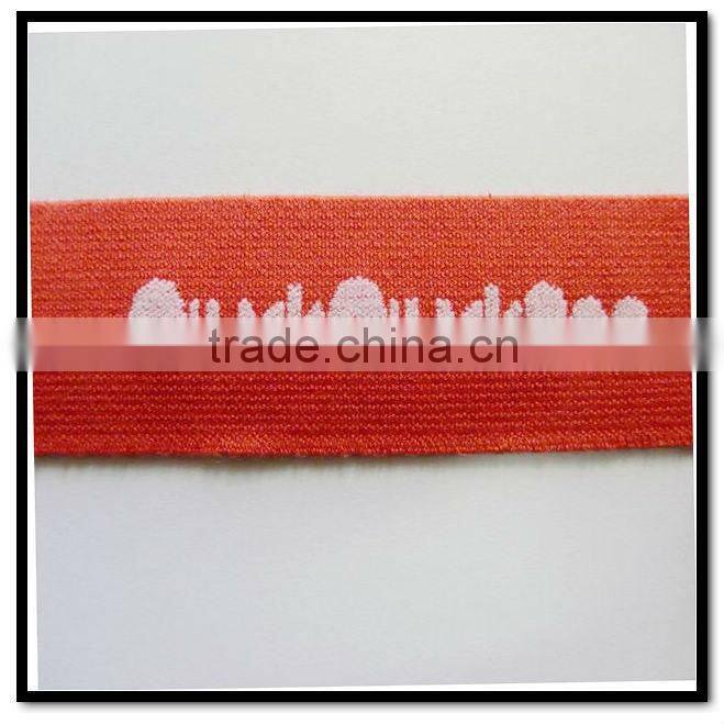 30mm knitted coloured jacquard elastic bands,jacquard elastic band for underwear