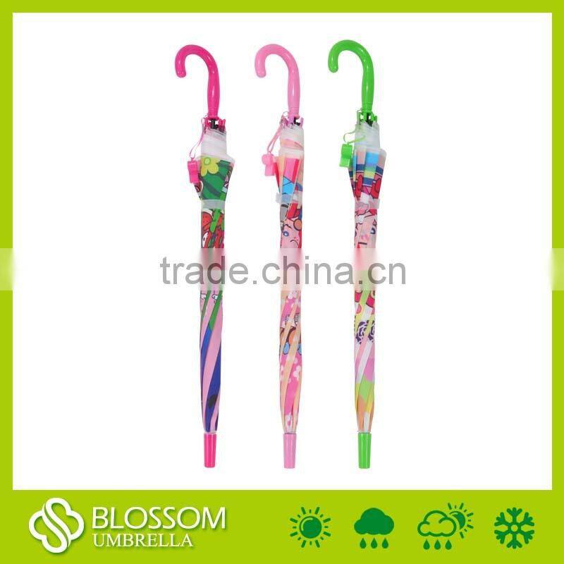 POE mini child cartoon umbrella,happy child umbrella