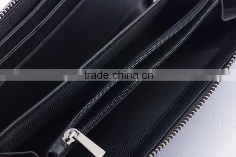 MeyerGlobal 2016 Autumn hot selling classical fashion man's wallet,carbon fiber leather wallet MG-CH005