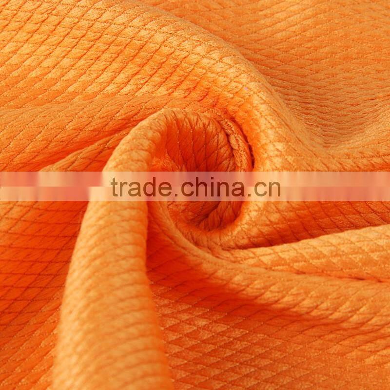china factory direct sell 30x40cm microfber fish scale car window cleaning towel