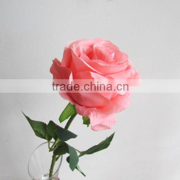 single head silk rose