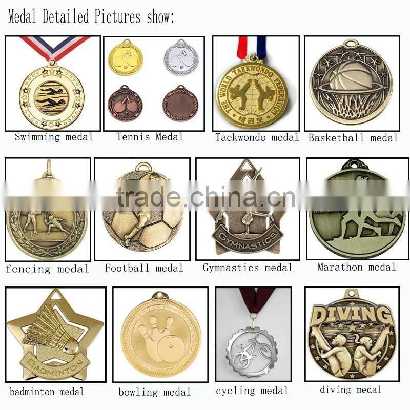 2016l Oneok High quality gold silver bronze production metal award medal