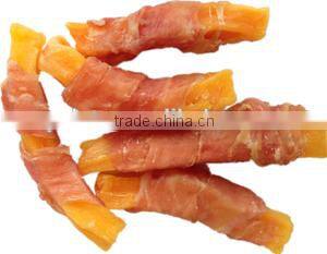 OEM wholesale natural rabbit fillet for pet dog snack dog treats