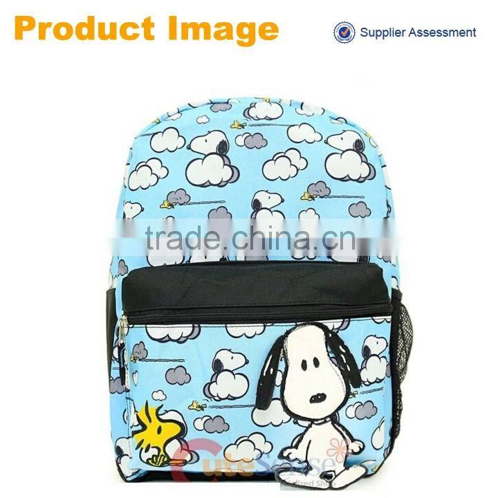 new 2016 sandoo wholesale 17 inch cute cartoon kids student school bag