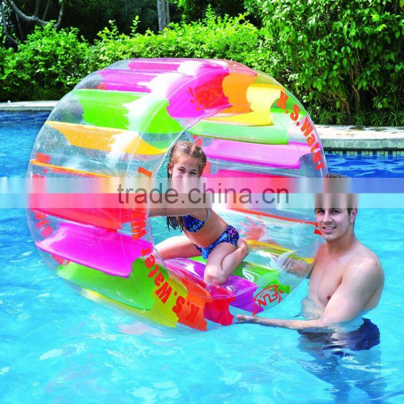 Giant Inflatable Swimming Pool Water Wheel Toy