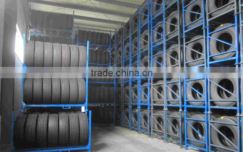 JT Warehouse stacking truck tire storage rack