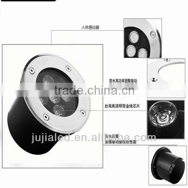 JU-3005 3PCS*1W led light garden spot lights,led inground lights,Garden Lights