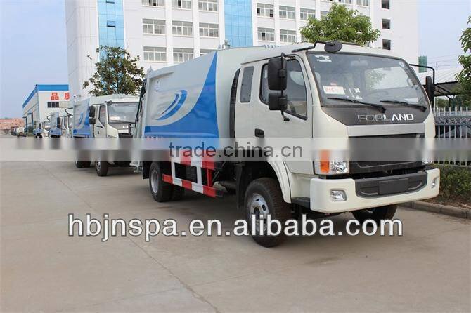made in China self-unload small garbage truck, garbage truck dimensions