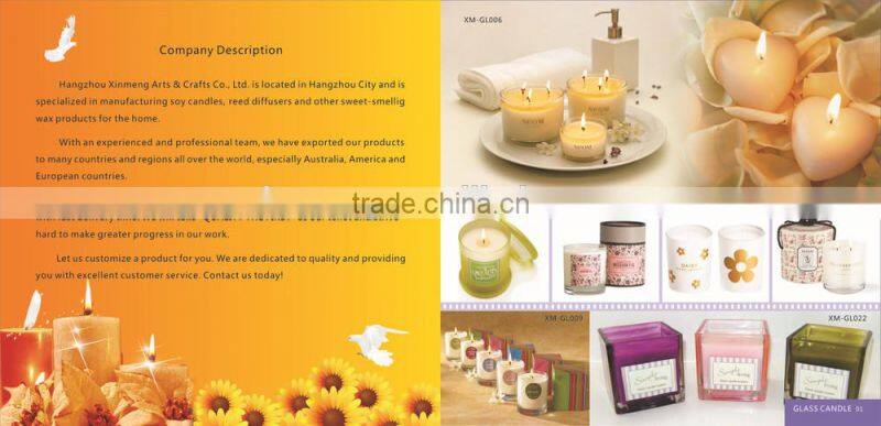 Wholesale tin box round scented candles natural soy wax tin candle 6*4cm Height XM-T005