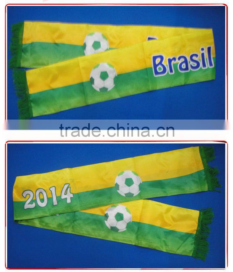 130*14cm polyester scarf,single layer scarf,sports scarf