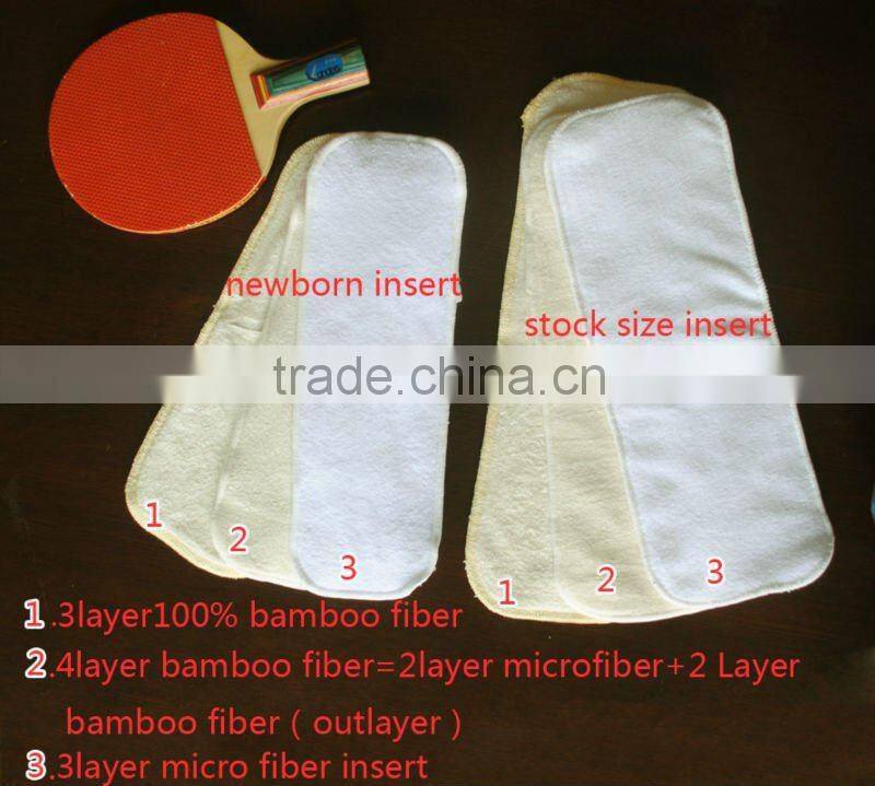 Alva Reusable & economic bamboo diaper inserts