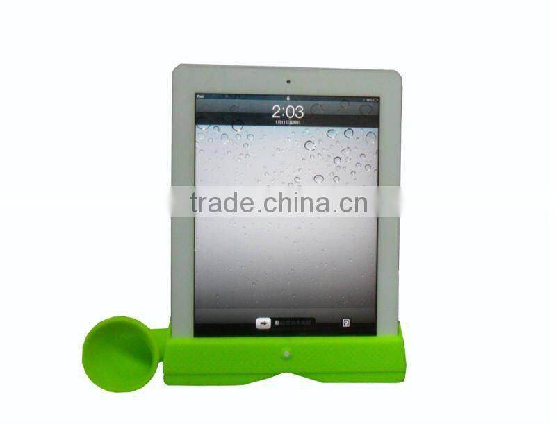 silicone horn speaker for ipad 2
