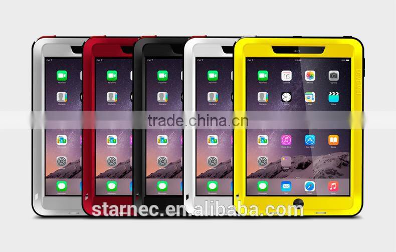2016 Brand Love Mei Gorilla Glass Aluminum Tablet Case For iPad 2/3/4