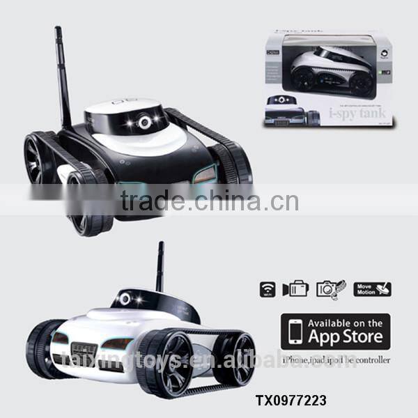 New Mini Wireless Radio Control R/C Tank Cars Kids Battery Light Toys