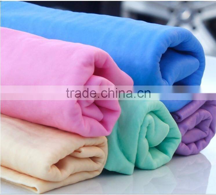 smooth surface PVA CHAMOIS Towel for swimming, bath. Car Wash Towel clean Cham