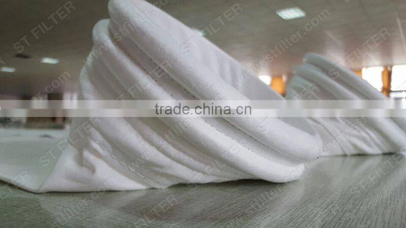 filter bag for medical waste incineration,PTFE750+PTFE membrane filter bag