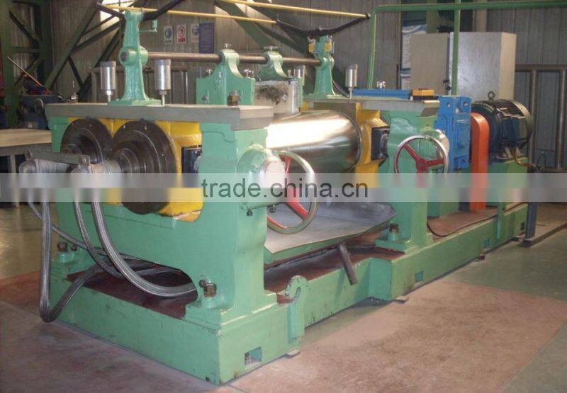 newest type two roll rubber open mixing mill