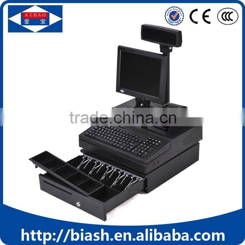 Keyboard POS System/ POS Machine with Cash drawer