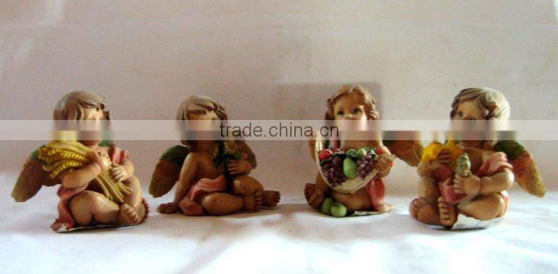 Resin Angel Fingurine Decoration Craft