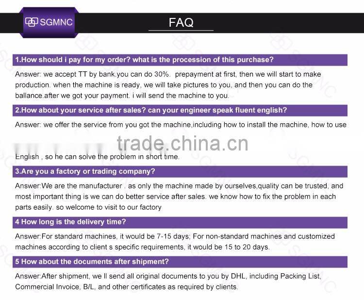 Cheap Price 1325 CNC Plasma Cutting Machine With THC for Steel