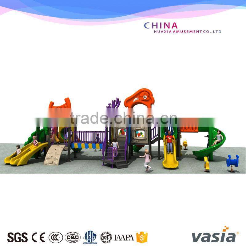 VASIA children outdoor playground and plastic children outdoor playground and Kids Outdoor Playground