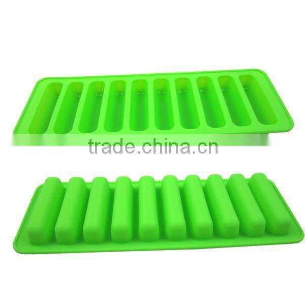 Reusable utility silicone ice cream mold,top performance silicone ice cube tray with LFGB&FDA