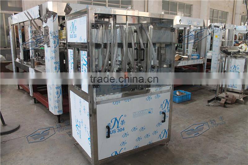 Monoblock vortex blower bottle drying machine with individual blowing knief