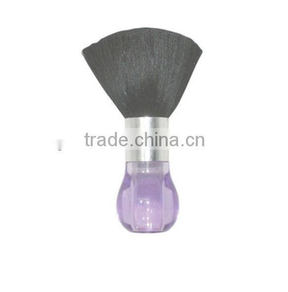 Neck Brush Purple Hair Brush Professional Neck Brush Kabuki Brush