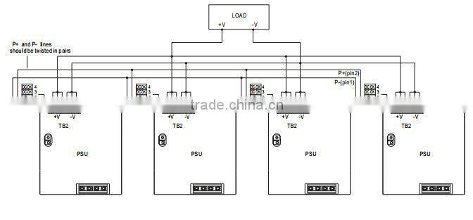 Mean well 960w din rail power supply 48v/960W Three Phase Industrial DIN RAIL with PFC Function