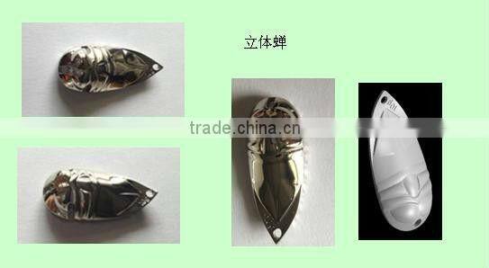Wholesale 10g 15g silvery/golden Metal Fishing Lures