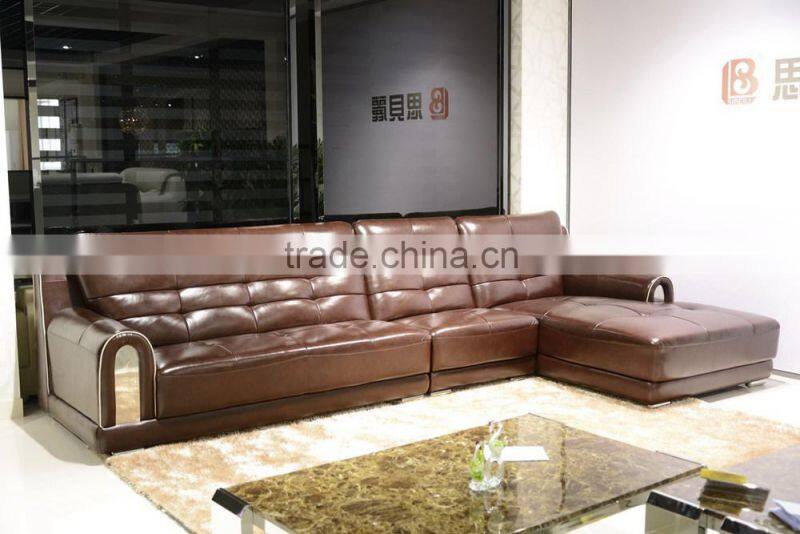 tasteful low price white luxury leather sofa