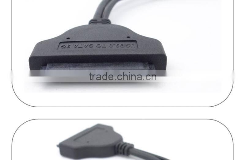 Vision latest 7+15pin USB3.0 HDD cable for 2.5'' HDD