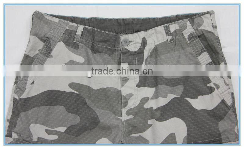 2013 men100% cotton cargo shorts in apparel stock