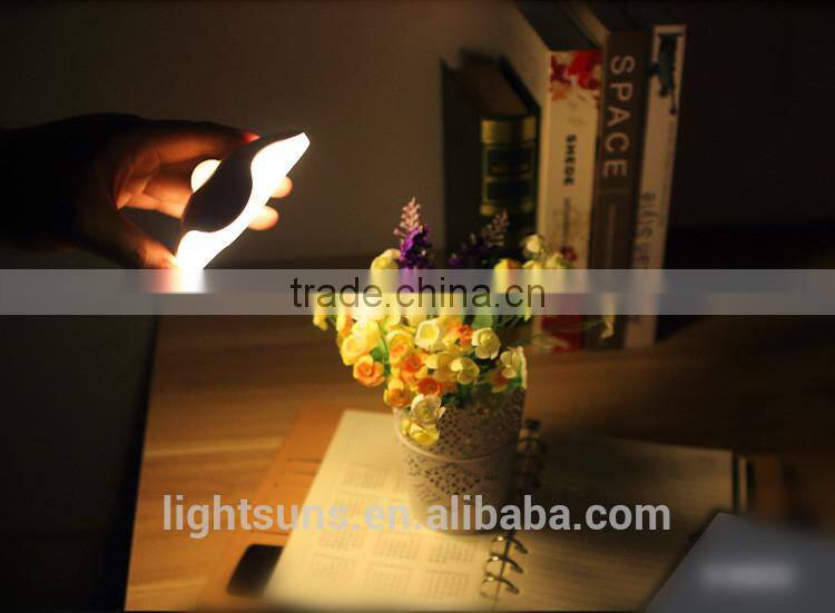 2015 New Design Four Leaf Clover Shape High Brightness White Or Yellow Human Body Induction Lamp with 3M tape