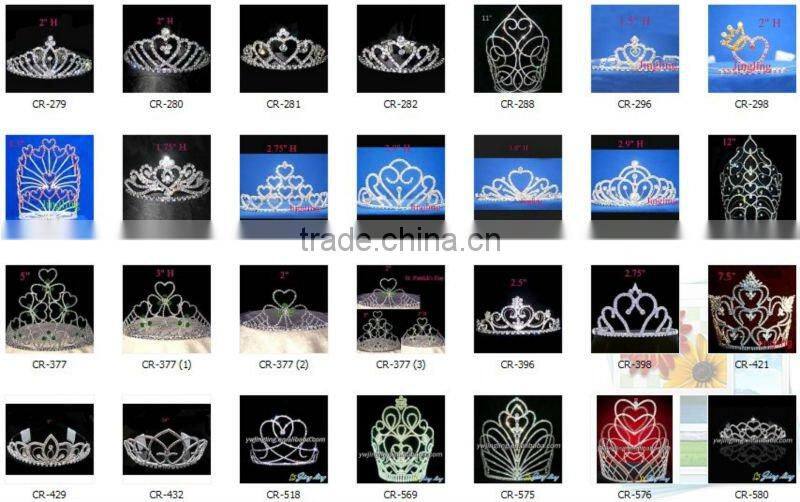 cute bear family tiara with butterfly sweet candy crown set