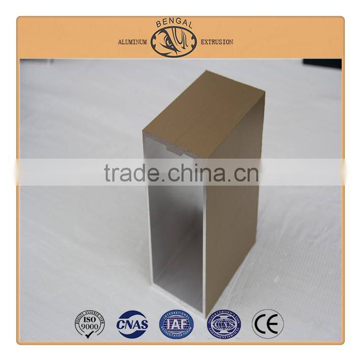 Aluminum Curtain Wall Profile for Glass Buldings, Made in Foshan China Gold Supplier
