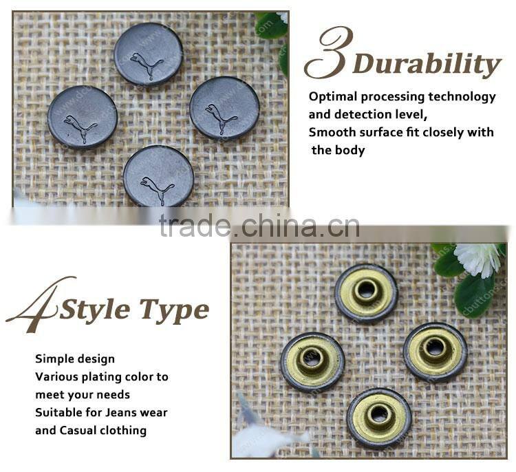 Hot Selling Metal Rivet Custom Logo Metal Rivets for Leather Bags