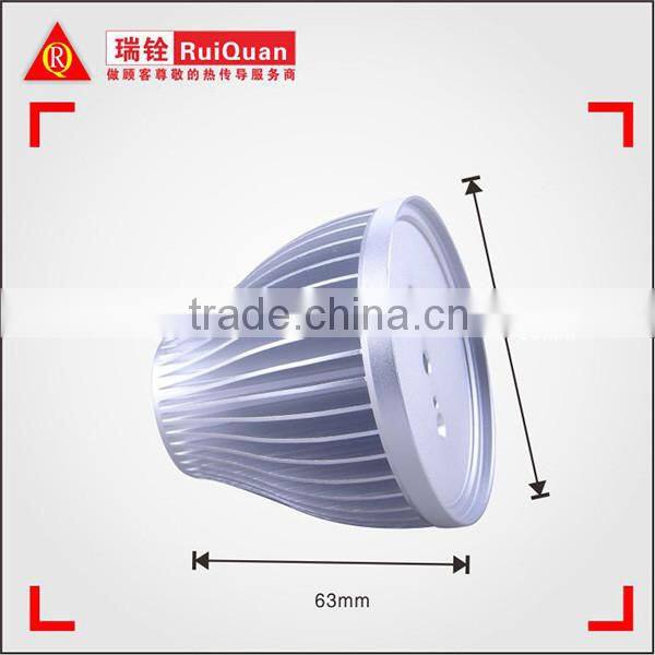 China Aluminum heat sink, cold forging led radiator