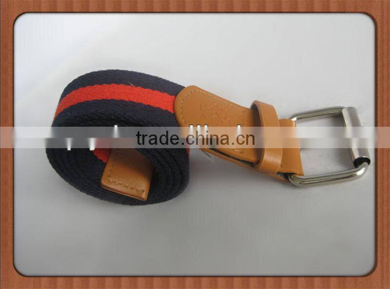 High Quality Printed mens belts canvas belt
