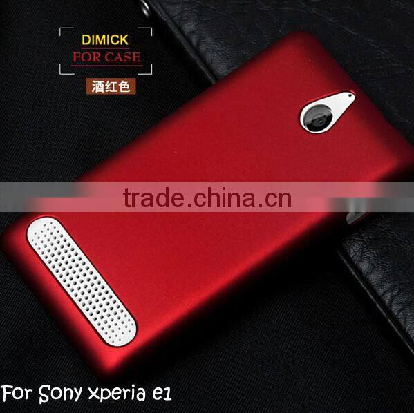 Frosted Matte Skin Hard Plastic Case For Sony Xperia E1