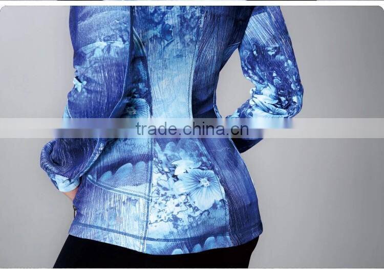 Fashion cheap windprrof outdoor sports wear polyester spandex jacket