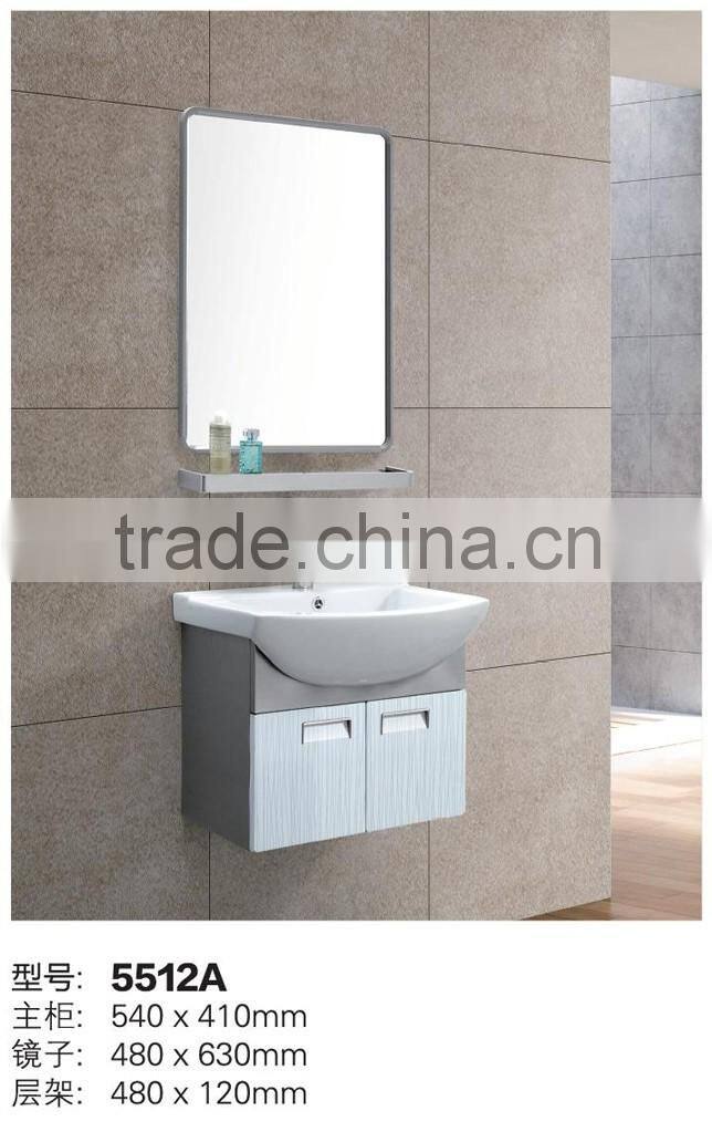 China factory promotion wall hung used bathroom vanity cabinets