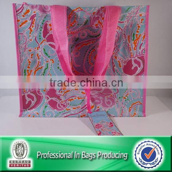 Lead-free Reusable Laminated PP Woven Shopping Bag