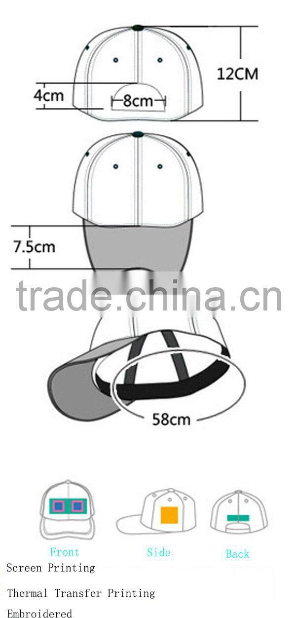 Custom Cotton Sample Free Baseball Caps